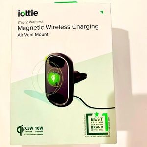 iottie ITap Magnetic Wireless Charging Air Vent Mount for cell phone